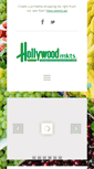 Mobile Screenshot of hollywoodmarkets.com